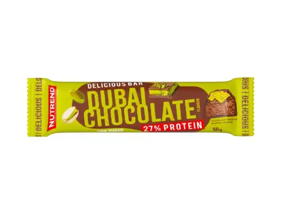 Nutrend Delicious Bar tyčinka 50 g dubajská čokoláda