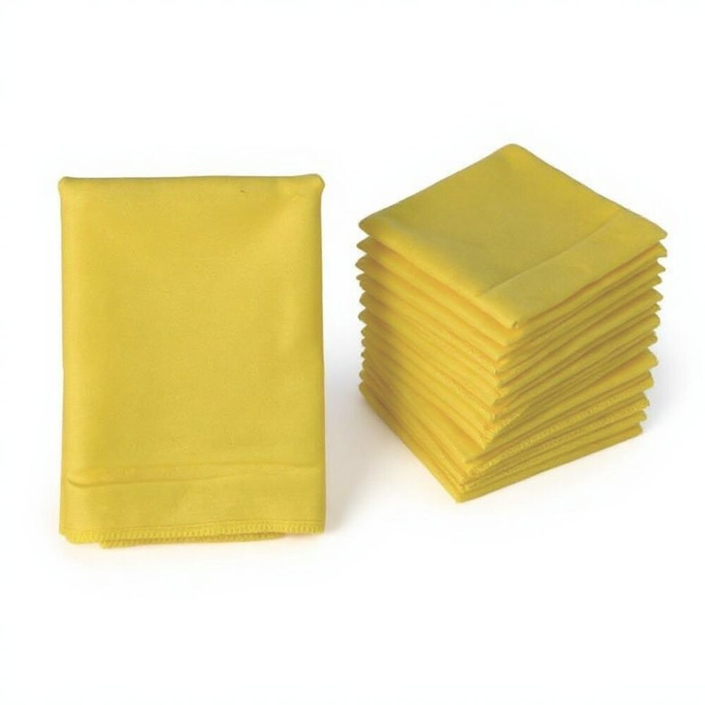 Mikroutěrka Magic 40x40 210g/m2 žlutá na skla, balení 12 utěrek