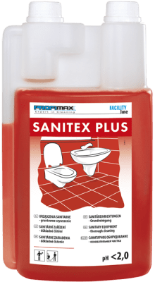 SANITEX PLUS - prostředek na sanitární zařízení - generální úklid 1l