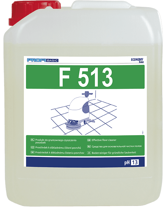 PROFIBASIC F 513 - prostředek na důkladné mytí podlah - 10L