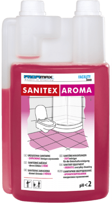 SANITEX AROMA - prostředek na sanitární zařízení s vůní MALIN 1l