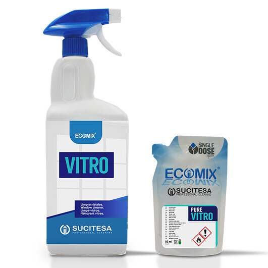 SUCITESA ECOMIX PURE VITRO, na okna, balení 12x80ml lahev