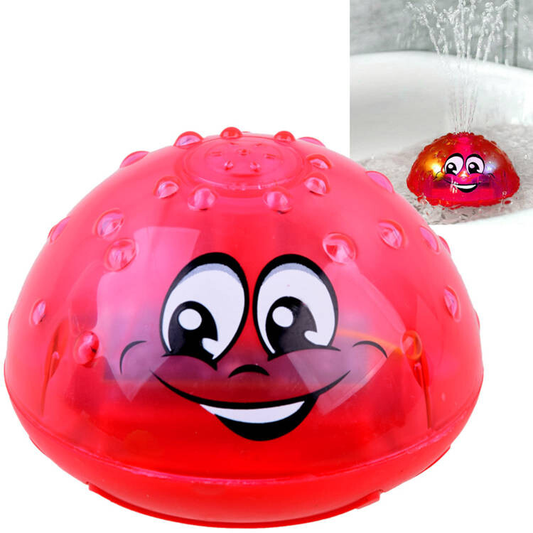 mamido Hračka do vany svítící fontánka červená