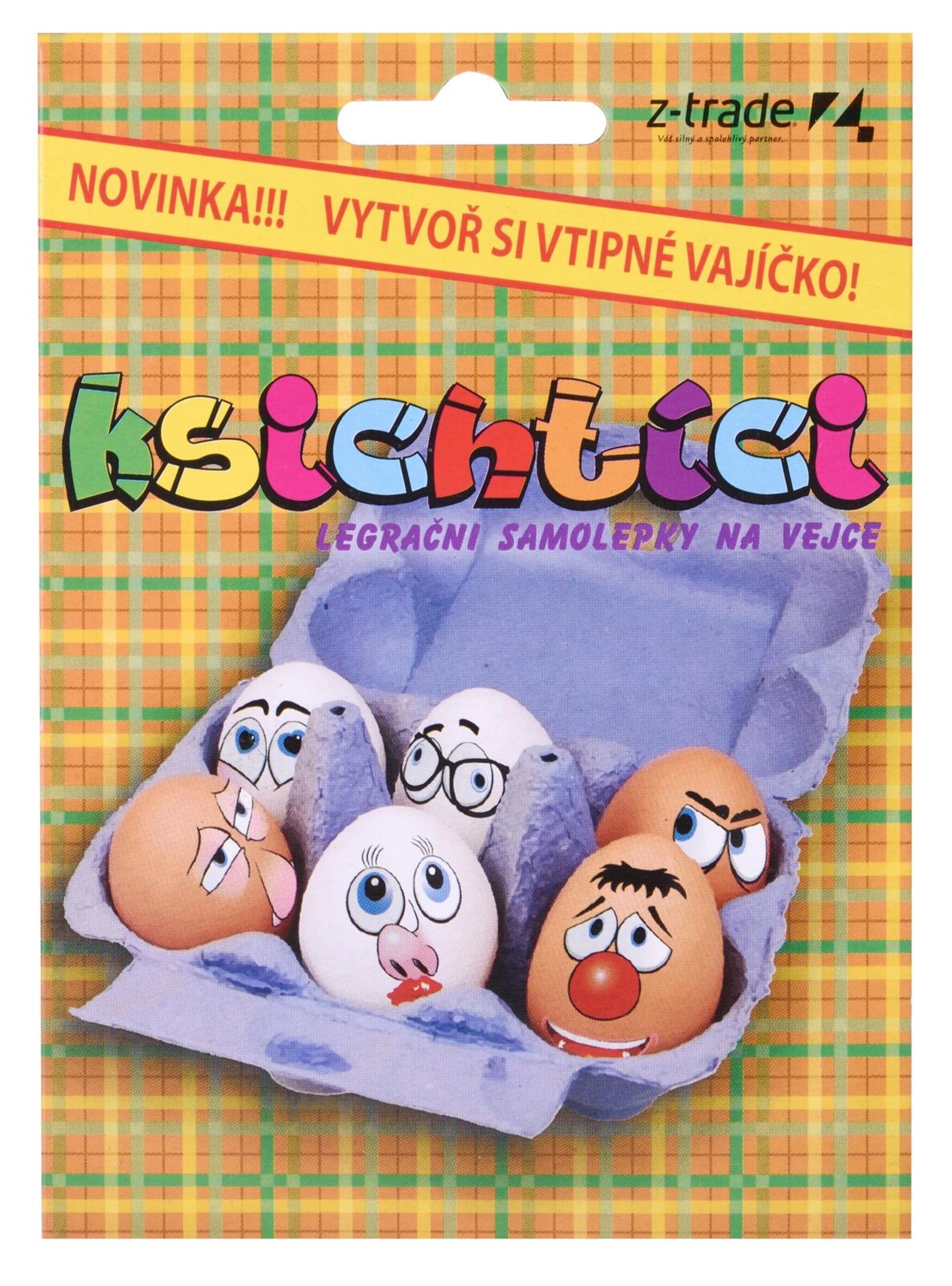 Samolepky na vajíčka, Ksichtíci