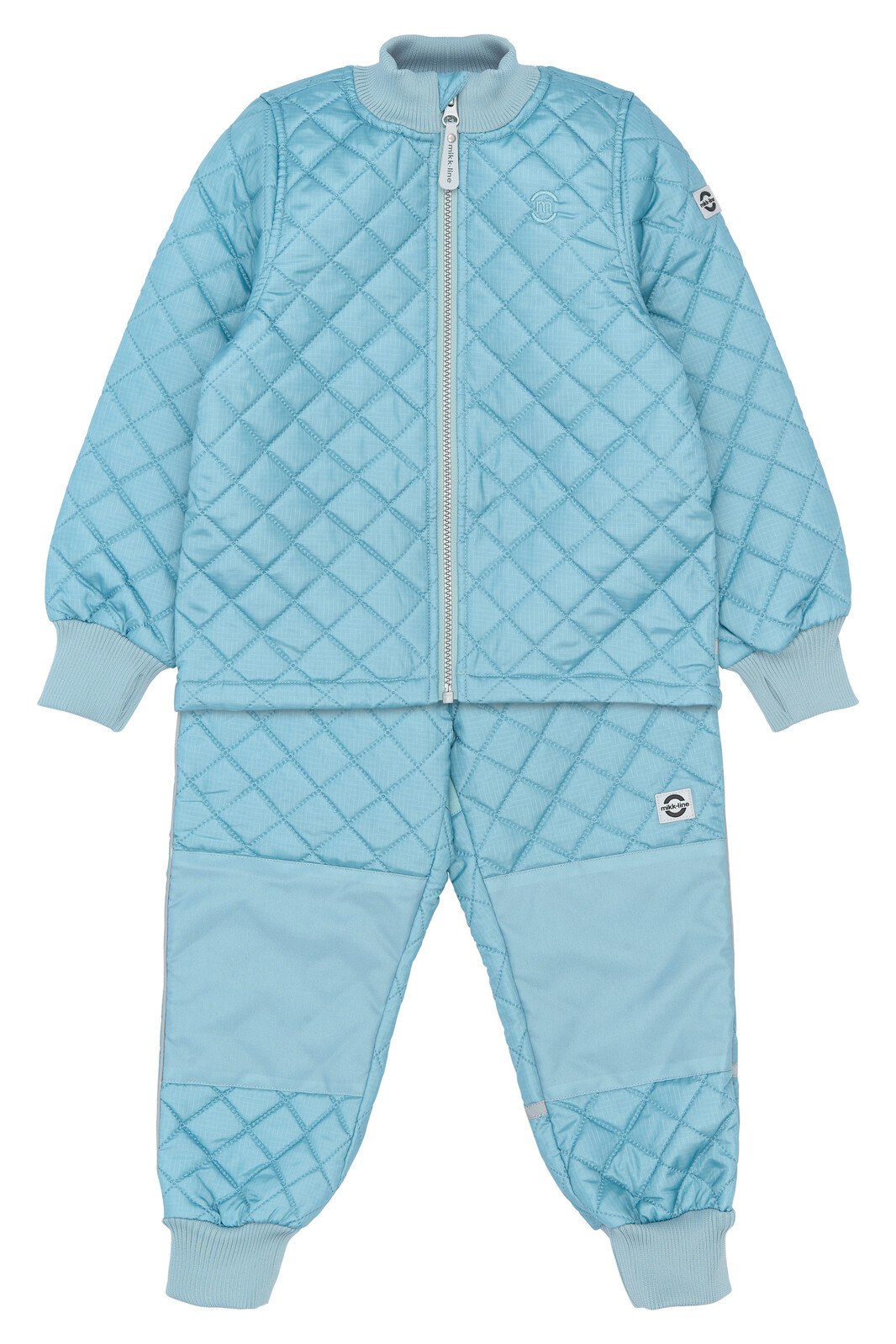 Mikk-Line Mikk - Line dětské termo kalhoty s bundou 4205 Stone Blue Velikost: 74