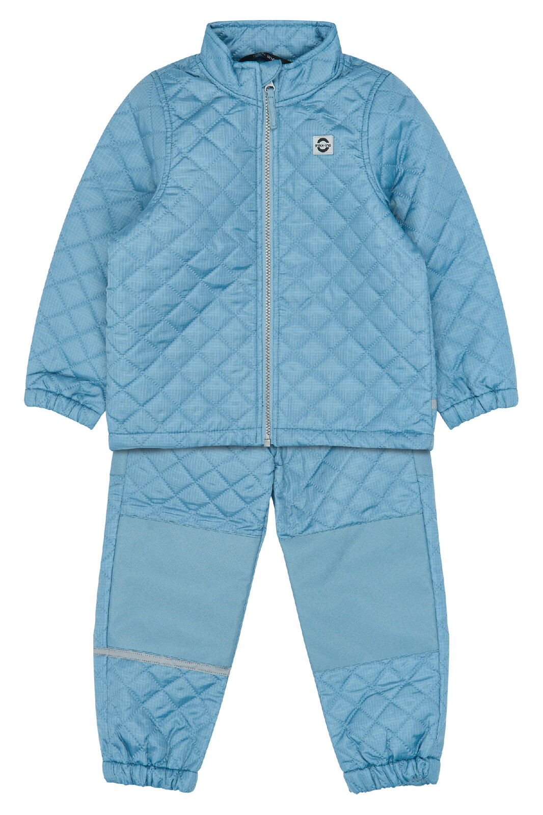 Mikk-Line dětská termo bunda + kalhoty 4201 - Faded Denim Velikost: 74