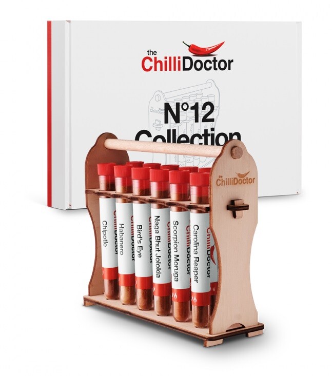 The Chilli Doctor No 12 Collection - dárková sada chilli koření