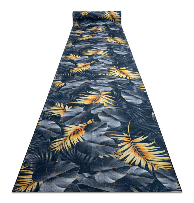 Protiskluzový běhoun LOTUS PAPRADE 45270 šedý / zlatý - Výprodej