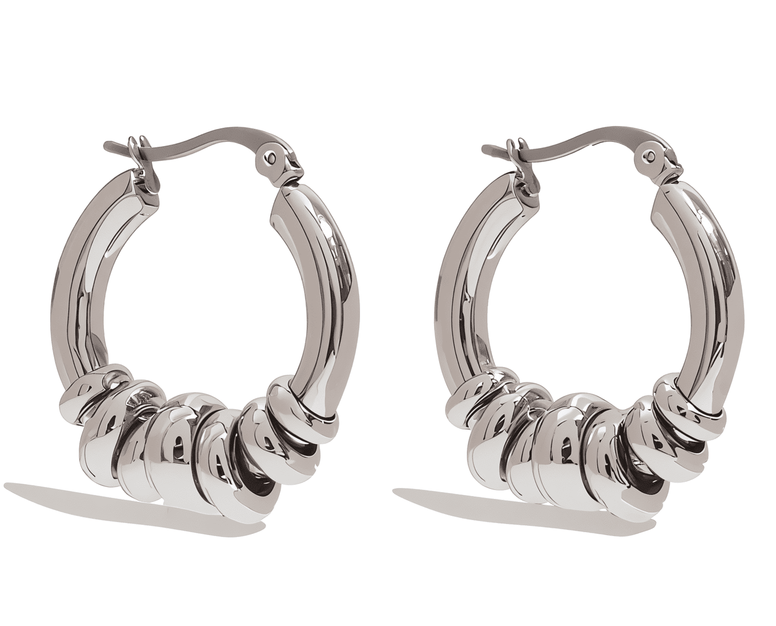 ELENYS Essence Hoops – náušnice z prémiové oceli