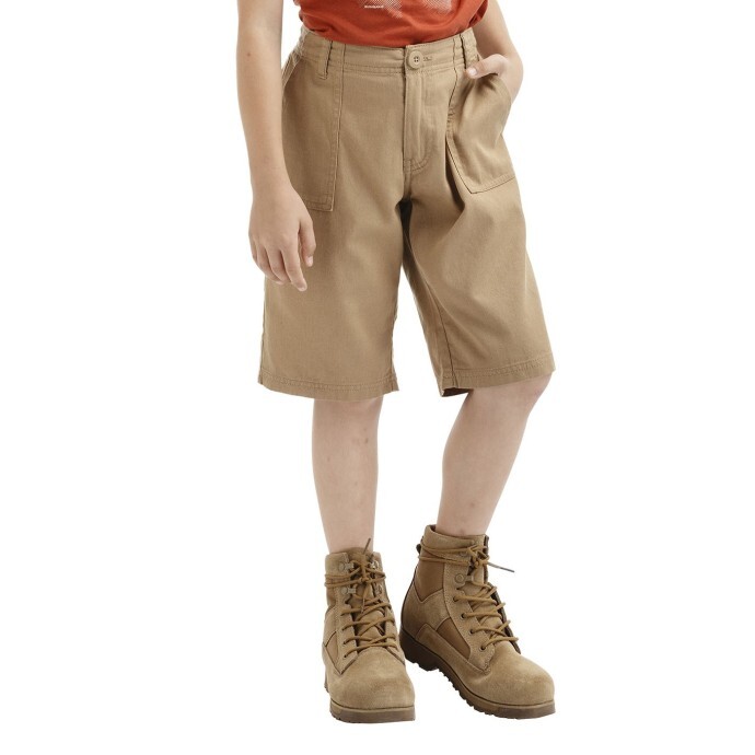 Bushman Dětské kraťasy Perth hnědé 116