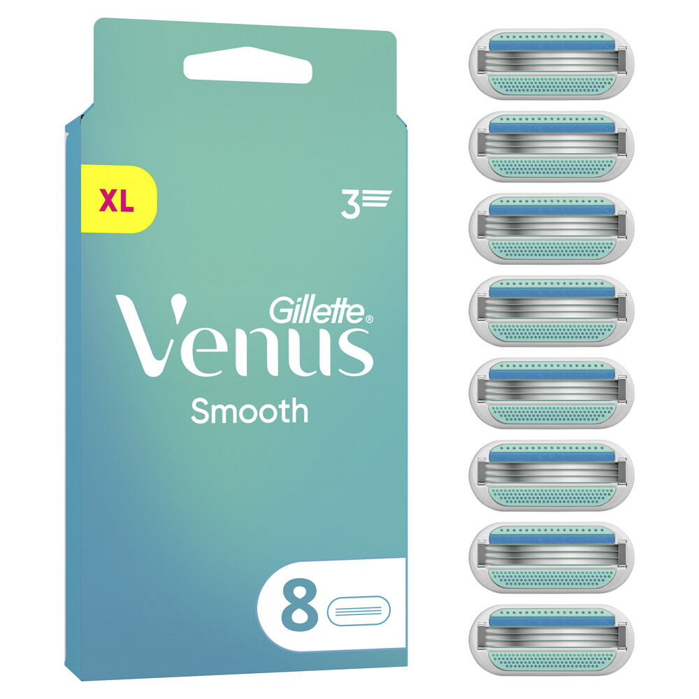 GILLETTE VENUS Dámské Holicí Hlavice Smooth 8 ks