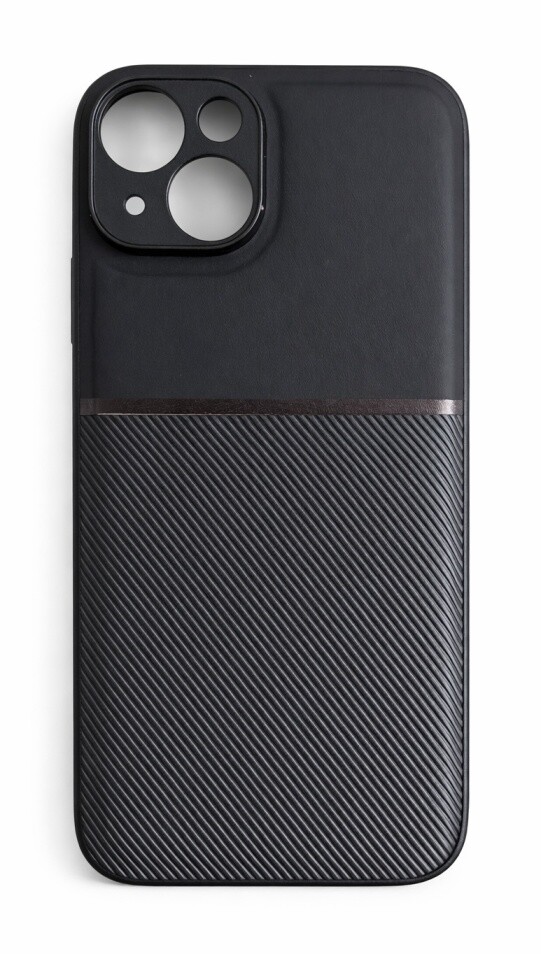 Kryt TopQ iPhone 15 pevný černý 173165