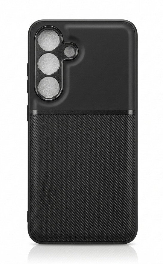Kryt TopQ Samsung S24 pevný černý 173148