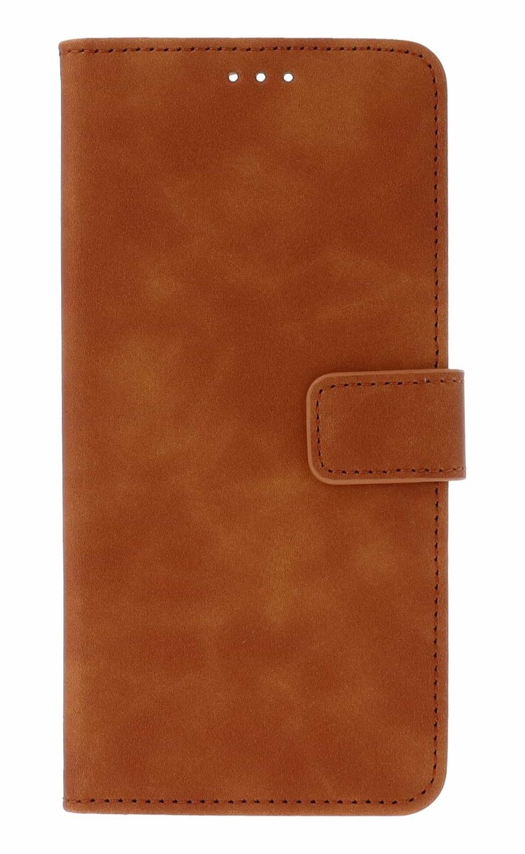 Pouzdro TopQ Tender Xiaomi Redmi Note 14 knížkové hnědé 173020