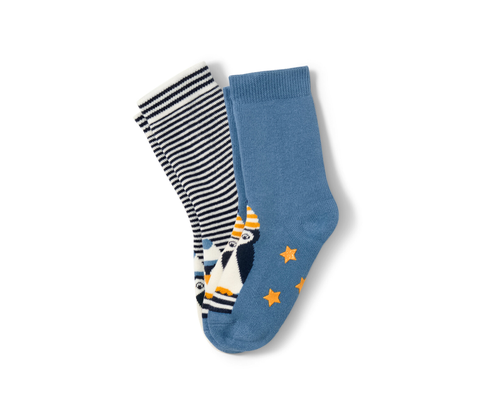 Tchibo - Protiskluzové ponožky pro malé děti - pro miminko - vel. 23-26 - barva: modrá