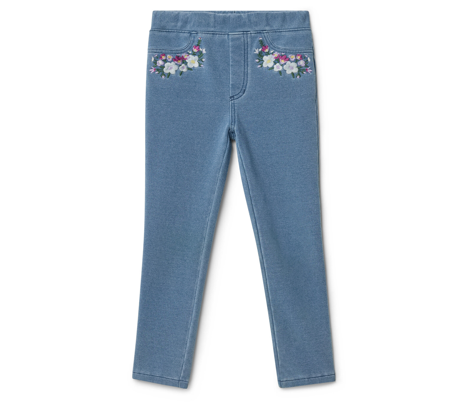 Tchibo - Dívčí džegíny – Fit »Mia« - dámské - vel. 110/116 - barva: modrá