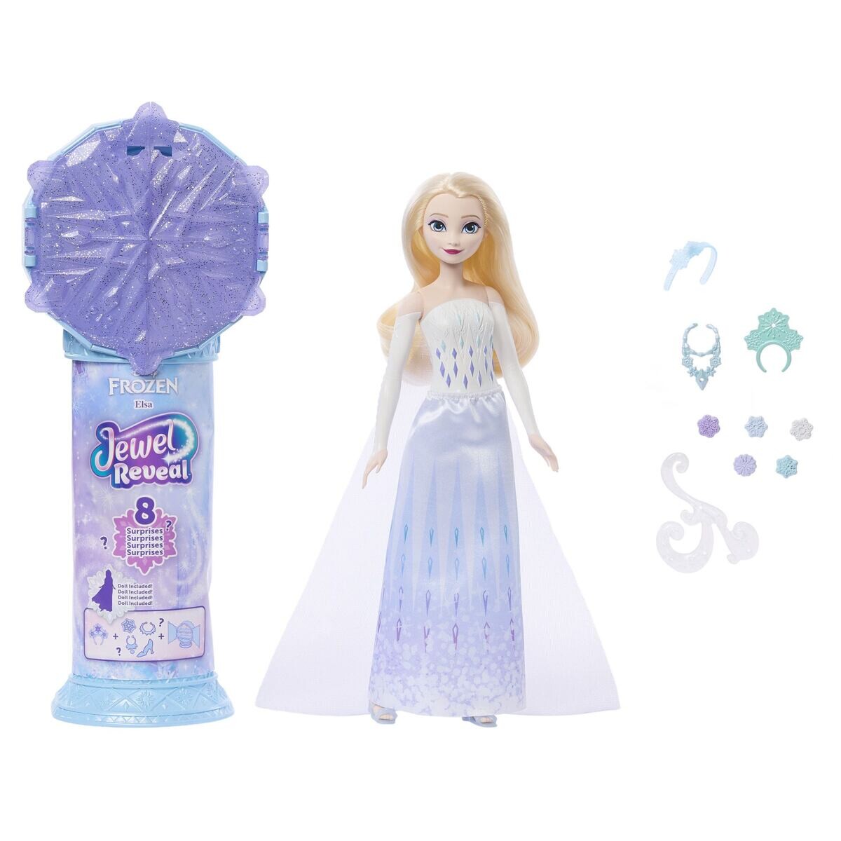 Mattel Frozen Princezna s překvapením - Elsa