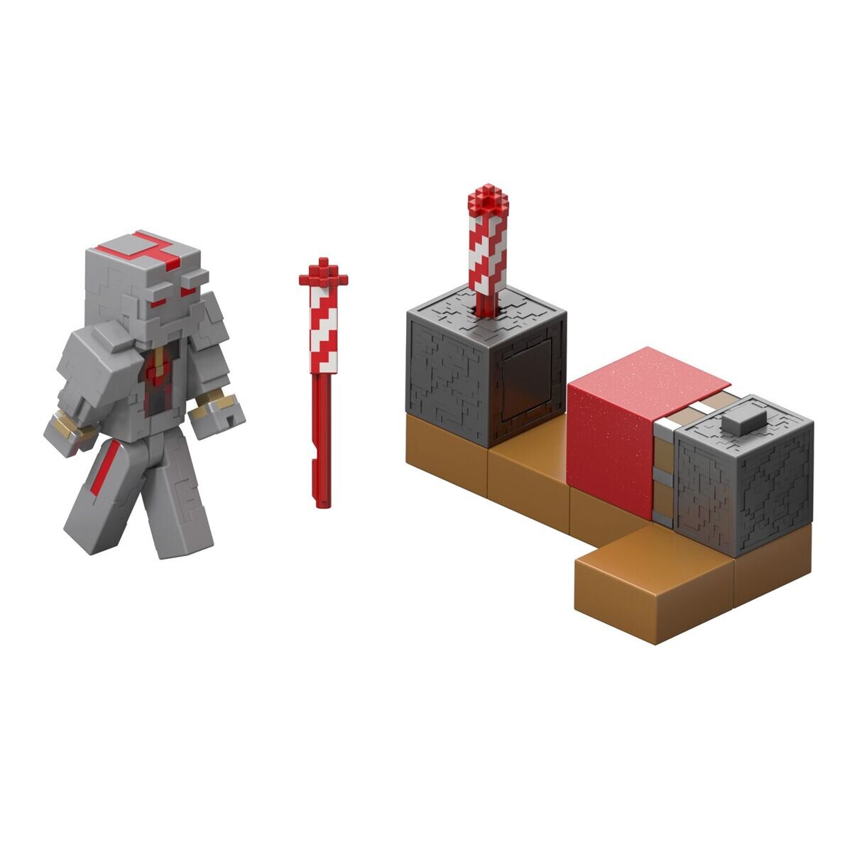 Mattel Minecraft Figurka s herní akcí 8 cm - Firework Launcher