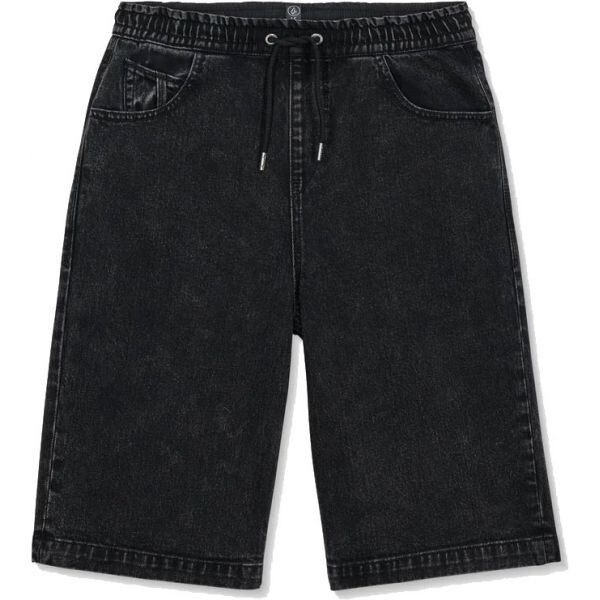 Kraťasy Volcom Freazy Loose Denim Ew Kid - Černá - L