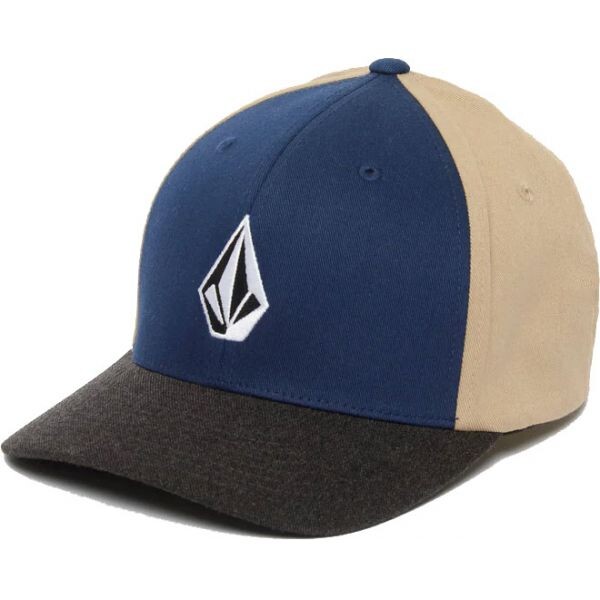 Kšiltovka Volcom Full Stone Hthr Flexfit - Modrá - L/Xl