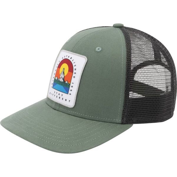 Kšiltovka Iriedaily Stonefinger Meshcap - Zelená - Univerzální