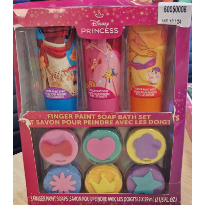 Barvy do vany s razítky Disney Princezny