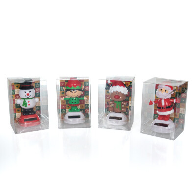 Vánoční tančící solární figurky  11 cm