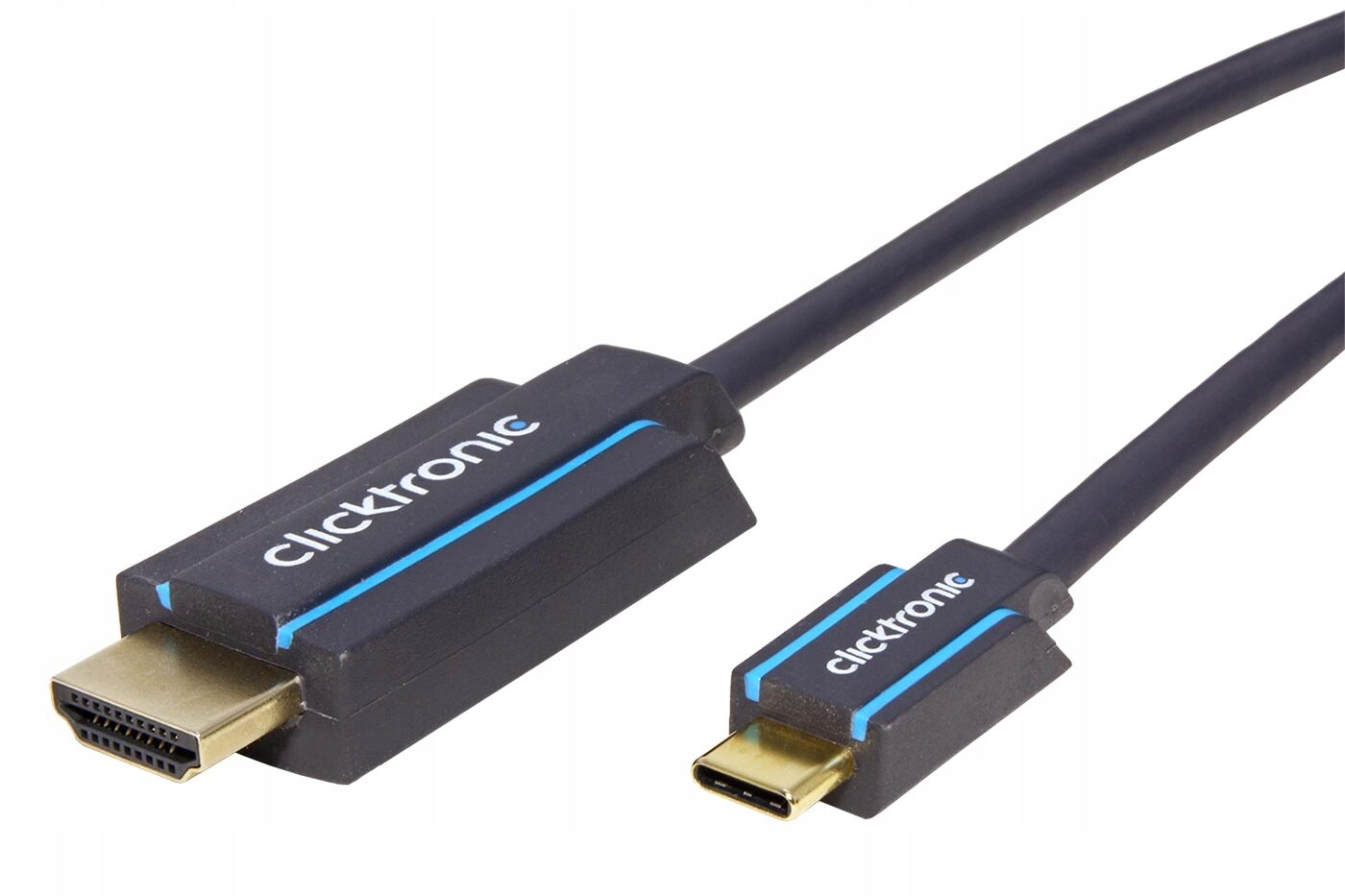 Clicktronic Kabel Usb C(M) -> Hdmi A(m), 4K@60Hz, 1m