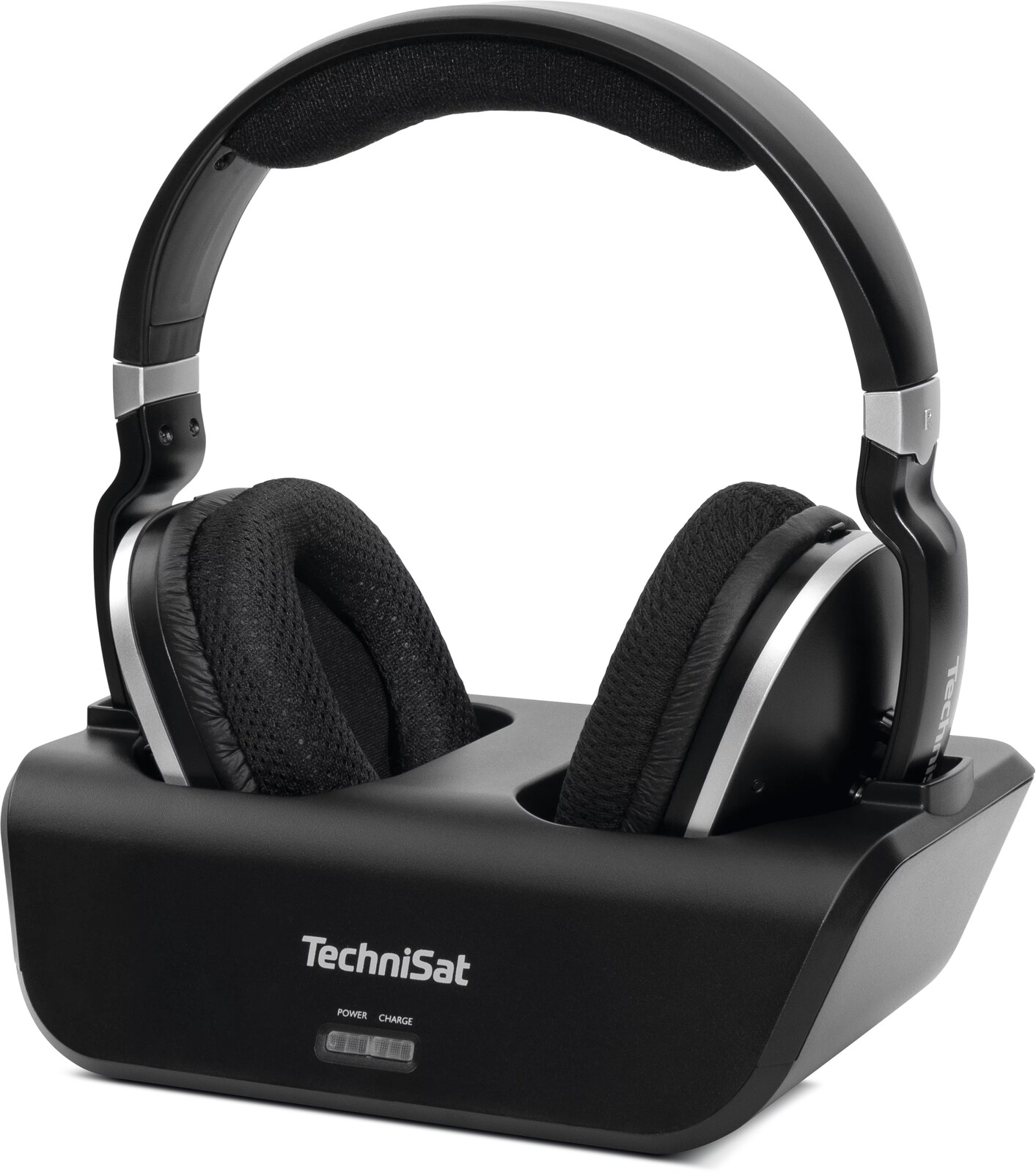 Bezdrátová sluchátka přes uši k Tv Hi-Fi s dokovací stanicí Stereoman 2 V2