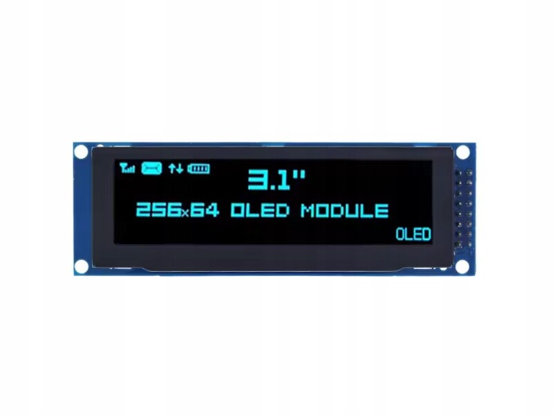 Oled displej 3.12 Modrý 256x64 SSD1322