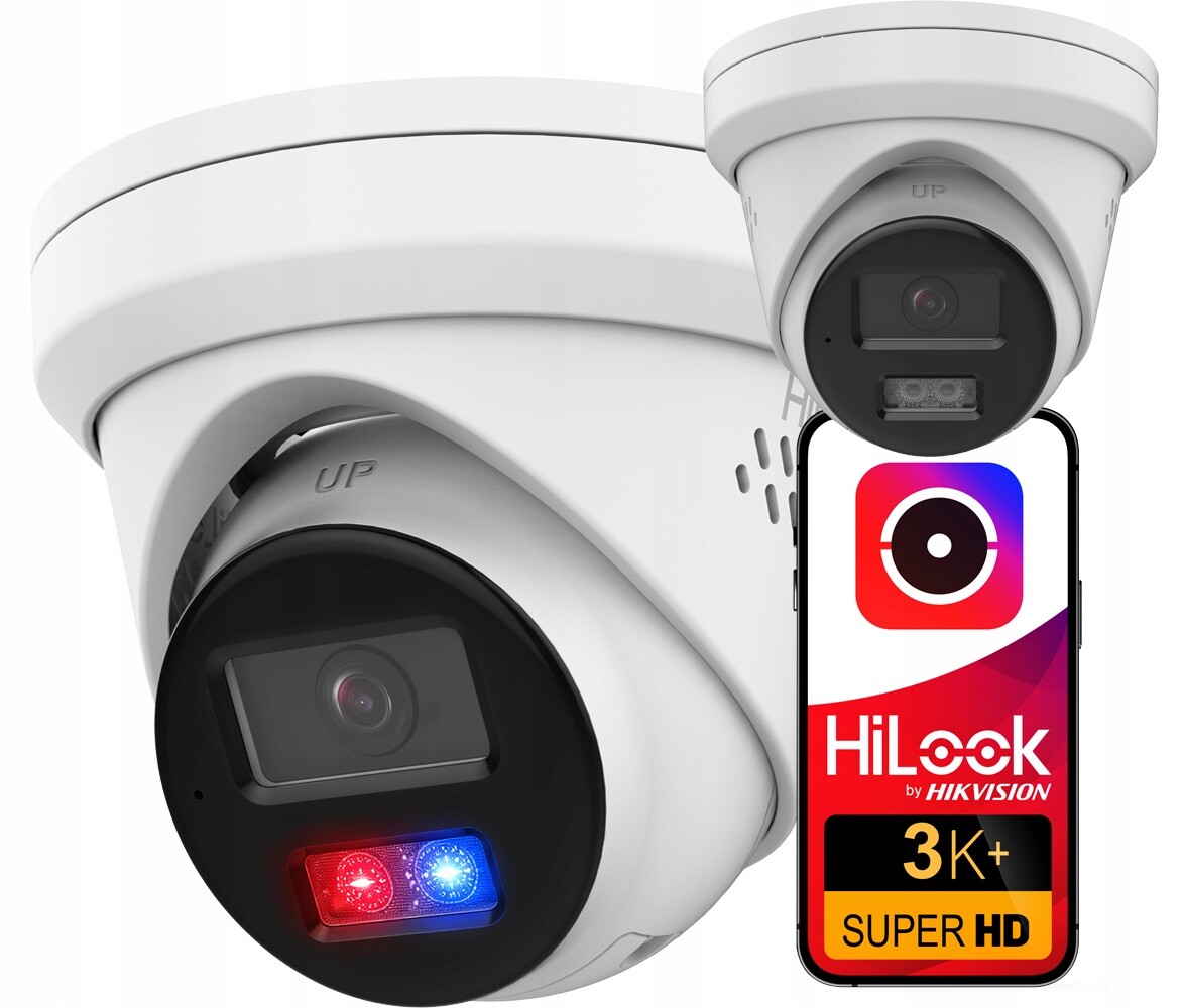 Ip kamera 6MPx IPC-T260HAP-LUF/SL HiLook od Hikvision s funkcí Live Guard, Audio a PoE