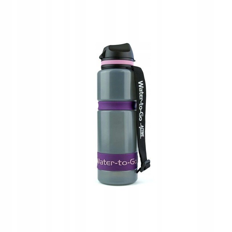 Filtrační láhev Water-to-Go Active a750 ml fialová