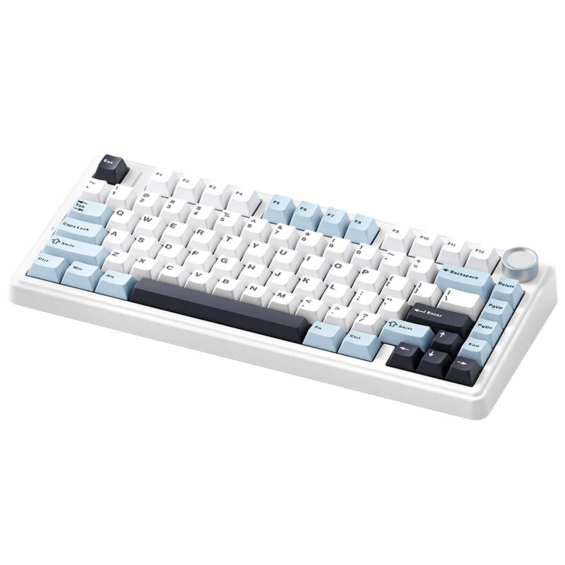 Bezdrátová Rgb klávesnice Aula F75 Glacier Blue Hot-Swap