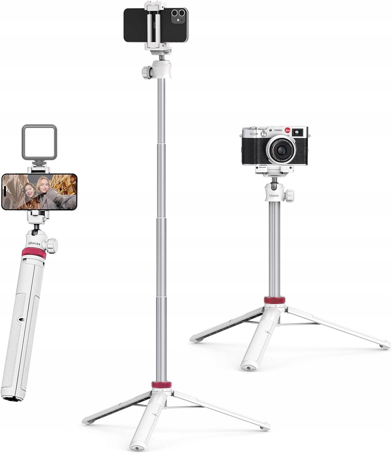 Ulanzi MT-44 Stativ pro fotoaparát na telefon, selfie tyč s dálkovým ovládáním