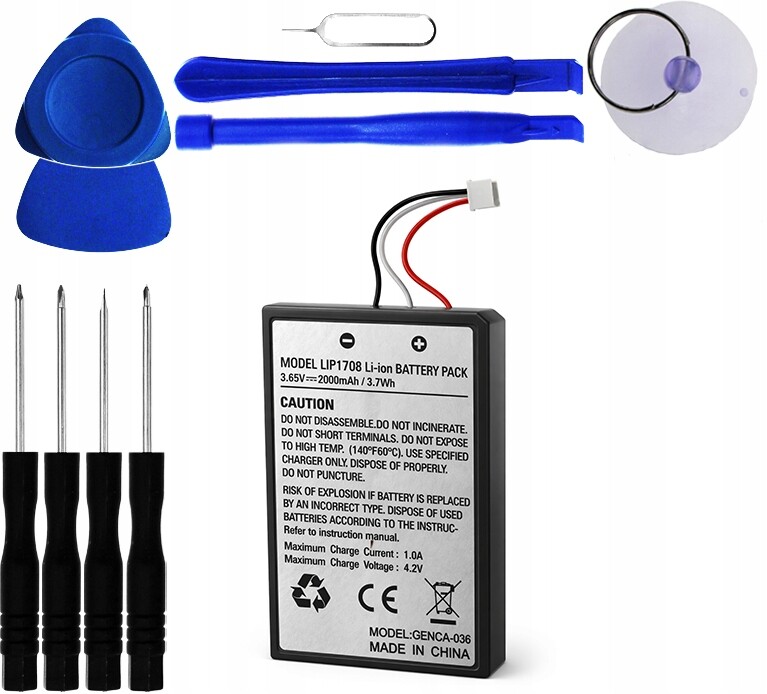 Nová baterie LIP1708 pro Sony PlayStation 5 DualSense Wireless Controller