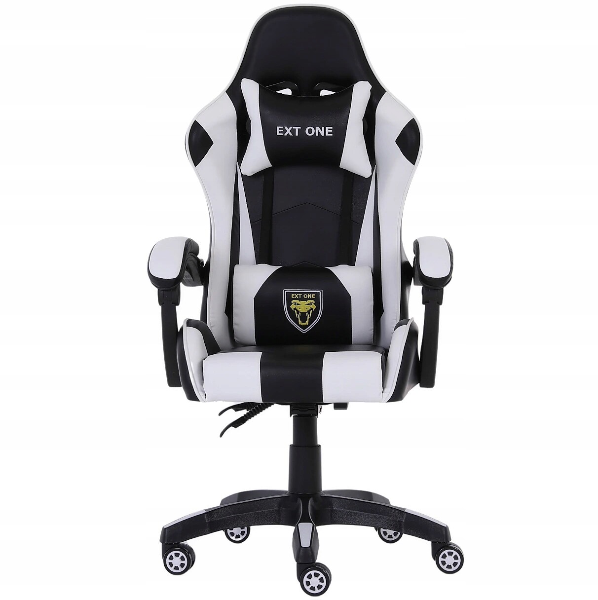 Herní židle Ext One White – ergonomická, nastavitelná,