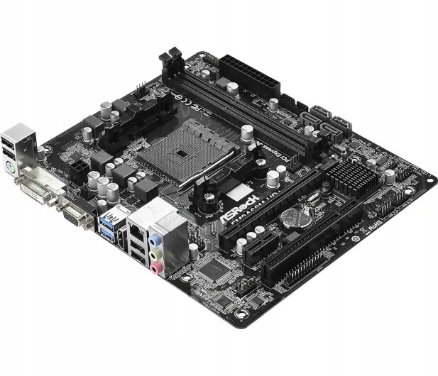 Základní deska microATX ASRock FM2A68M-HD+ Maskovač s FM2+ (n)(m)