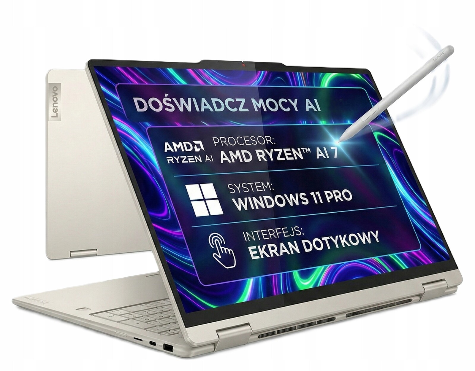 Lenovo Yoga 7 2v1 Amd Ryzen Ai 7 350 16/512GB 16