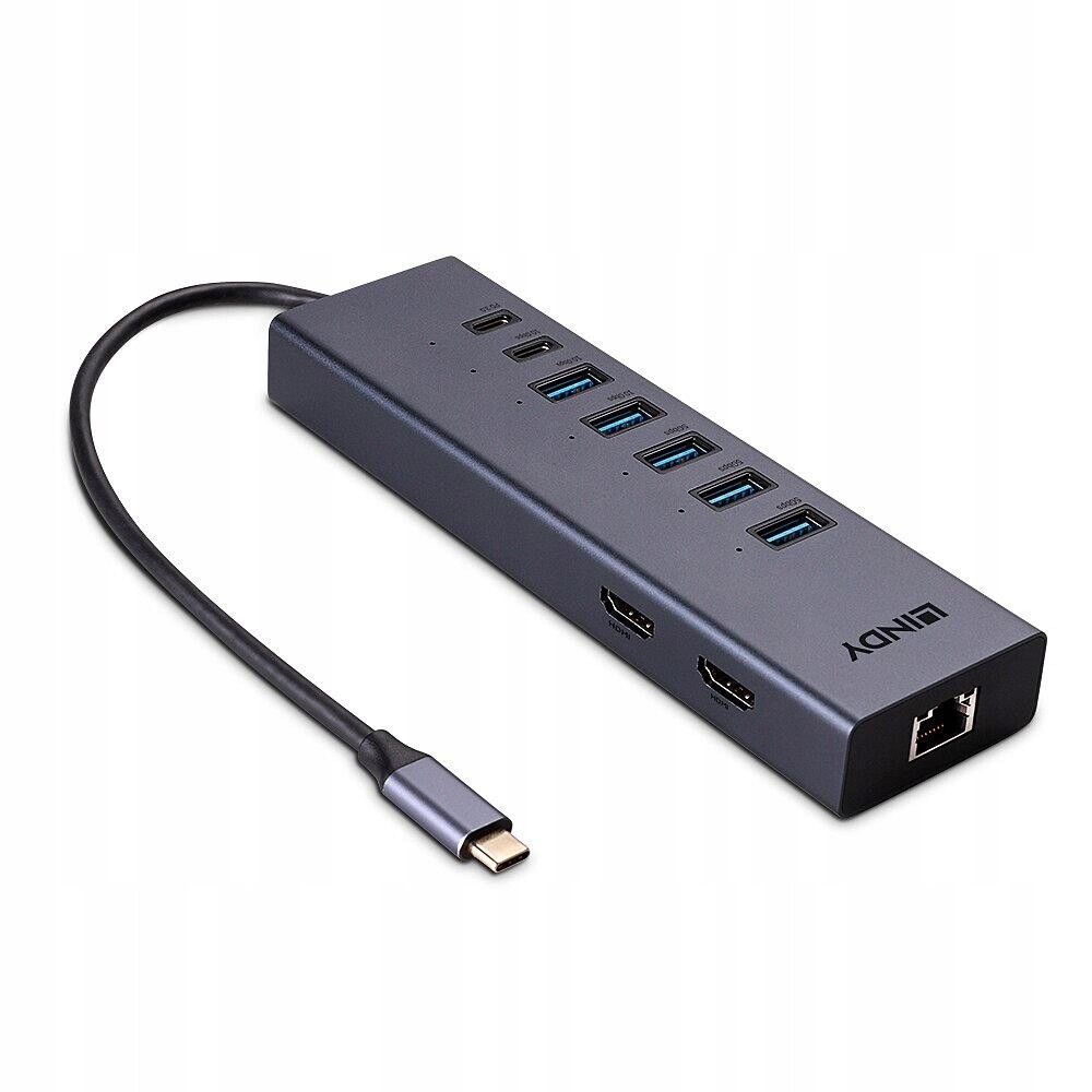 I/o Docking Station Usb-c/dst-mini Duo 43373 Lindy