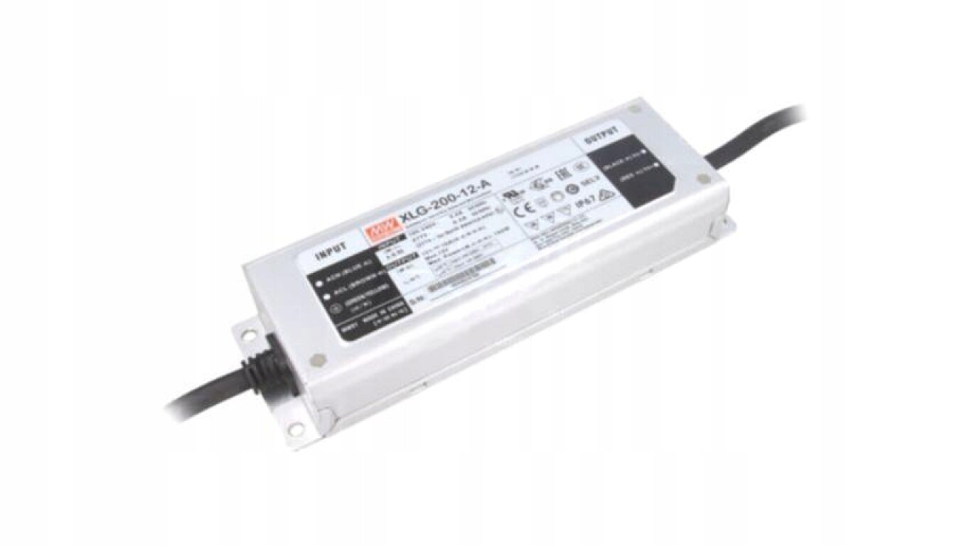Led zdroj XLG-200-12-A 12V 200W Mean Well