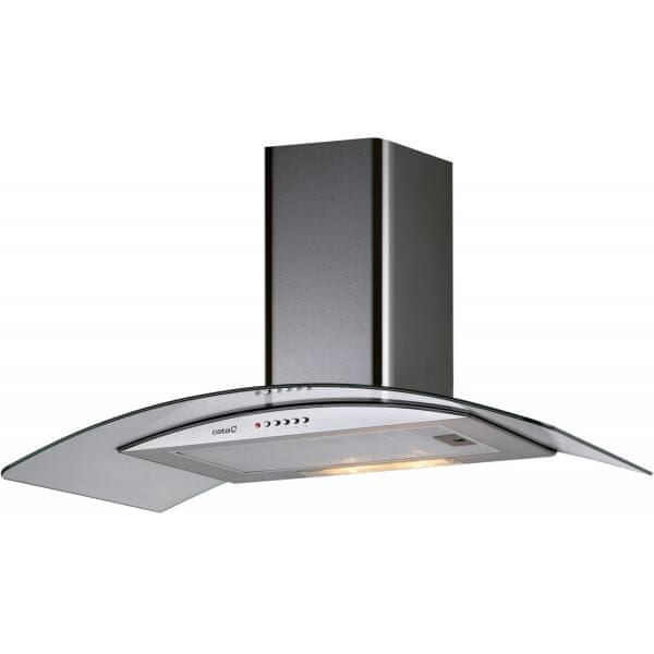 Nástěnná digestoř Cata C Glass 600, Odsavač par nerez