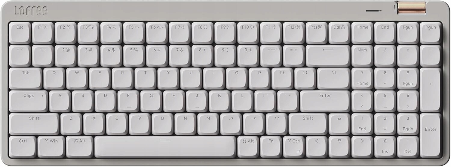 Lofree Flow 2 100 Bezdrátová mechanická klávesnice Light Switches Ergo