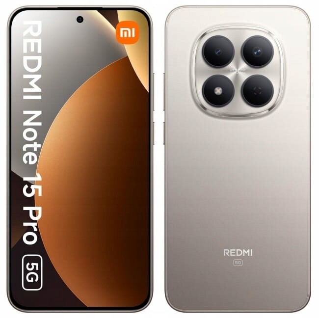 Xiaomi Redmi Note 15 Pro 8 Gb 256 Gb 5 G Titanová Barva