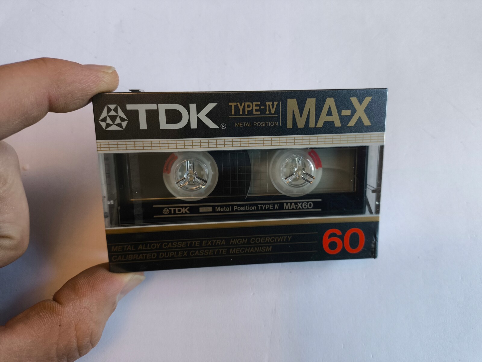 Tdk Ma-x 60 MA-X60 1986 Nos fólie Japonsko *3007