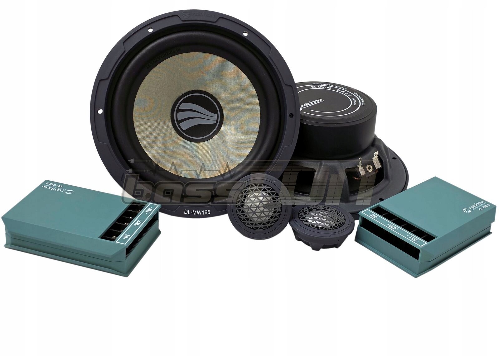 Rainbow Audio DL-C260 audio systém sada reproduktorů 165 mm 85 W Rms