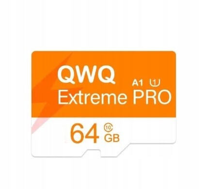 64GB karta Msd pro kamery pro monitorování dronů fotoaparátů záznamníků jízdy