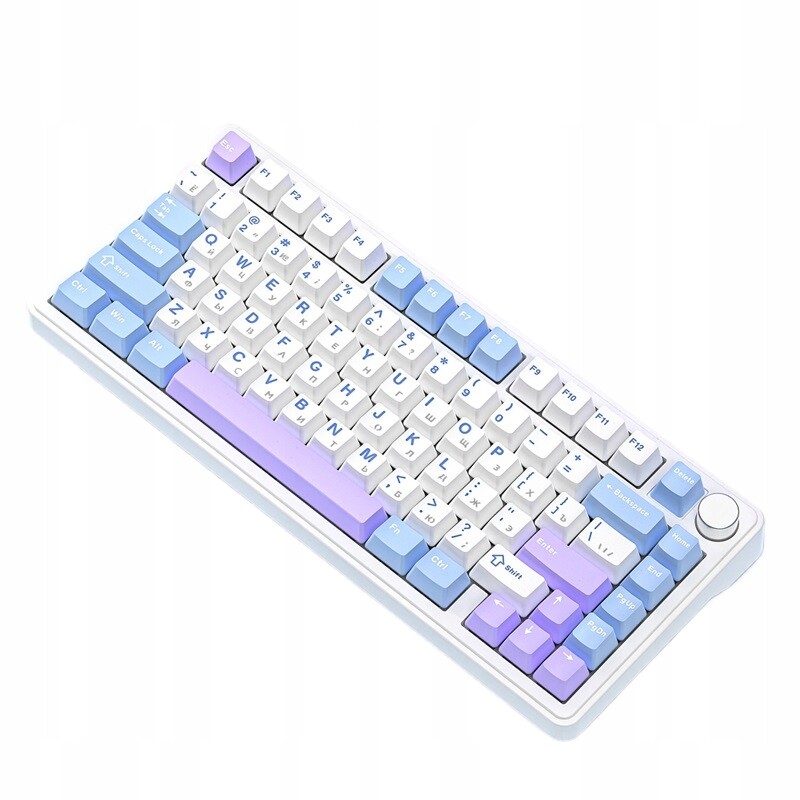 Attack Shark X85 starlight bílá Rgb bezdrátová mechanická klávesnice