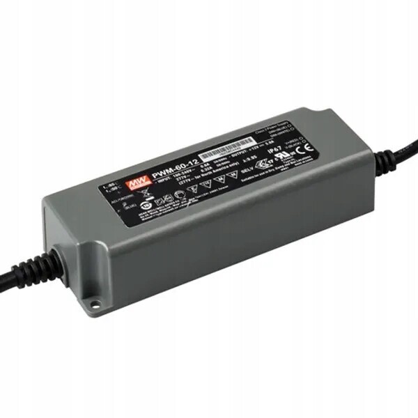 Napájecí zdroj PWM-60-12 12V 60W Mean Well