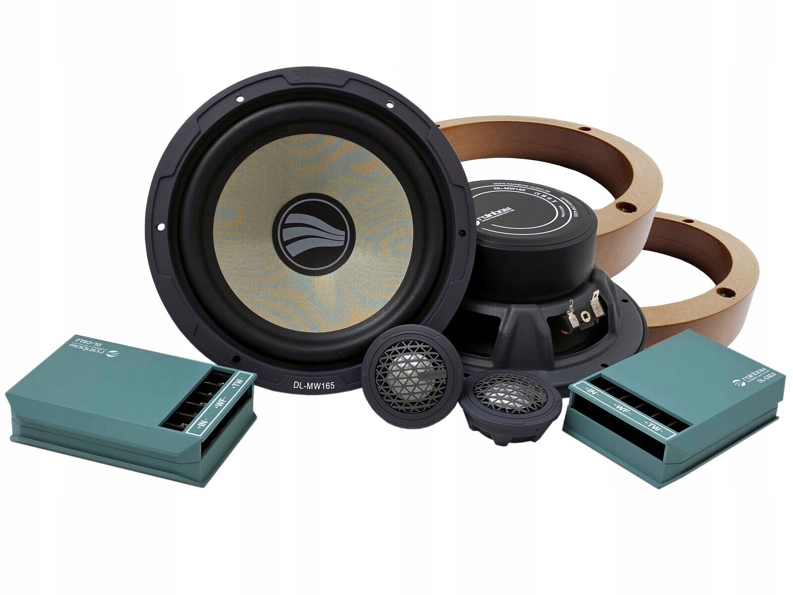 Rainbow Audio DL-C260 reproduktory 165 mm Audi A3 8Y přední zadní