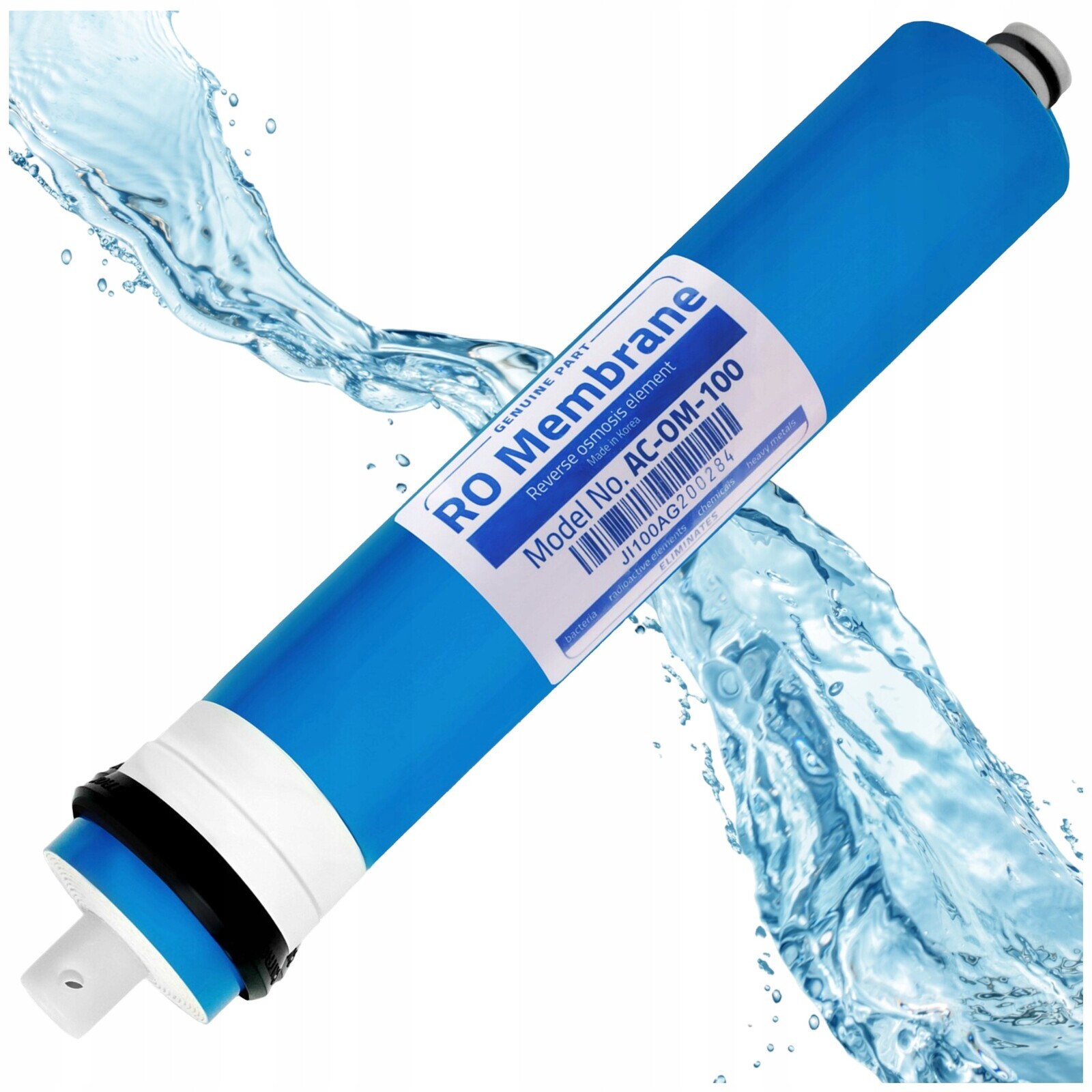 Membrána osmotická 100GPD Premium AC-OM-100 Filtr vody Účinný Výkonný